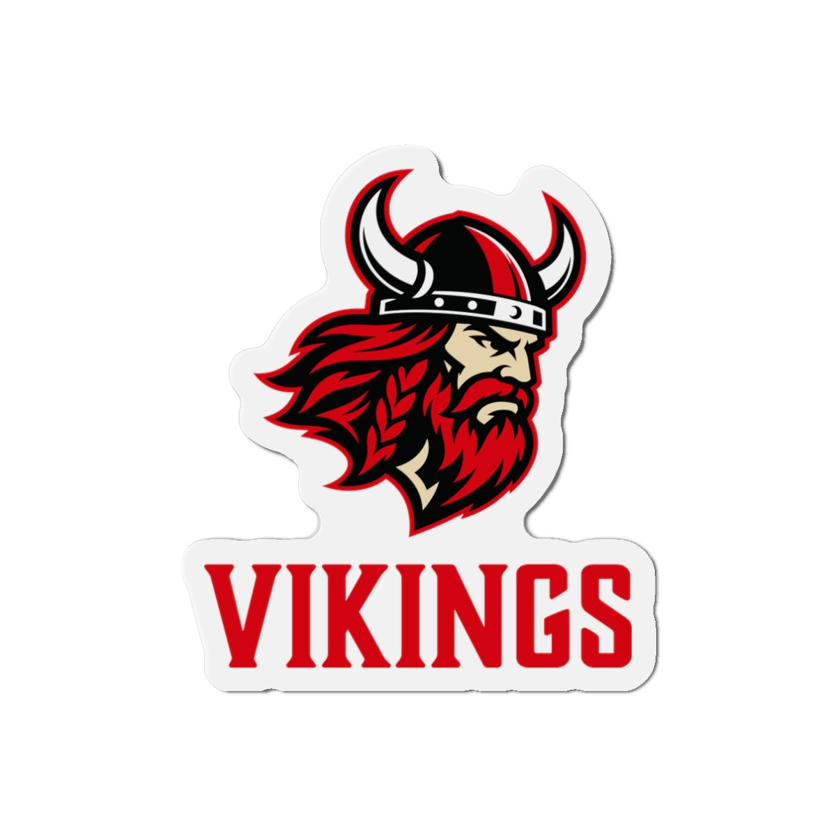 Vikings Die-Cut Magnet