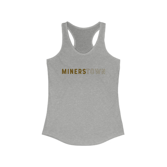 Women's Minerstown Next Level Racerback Tank