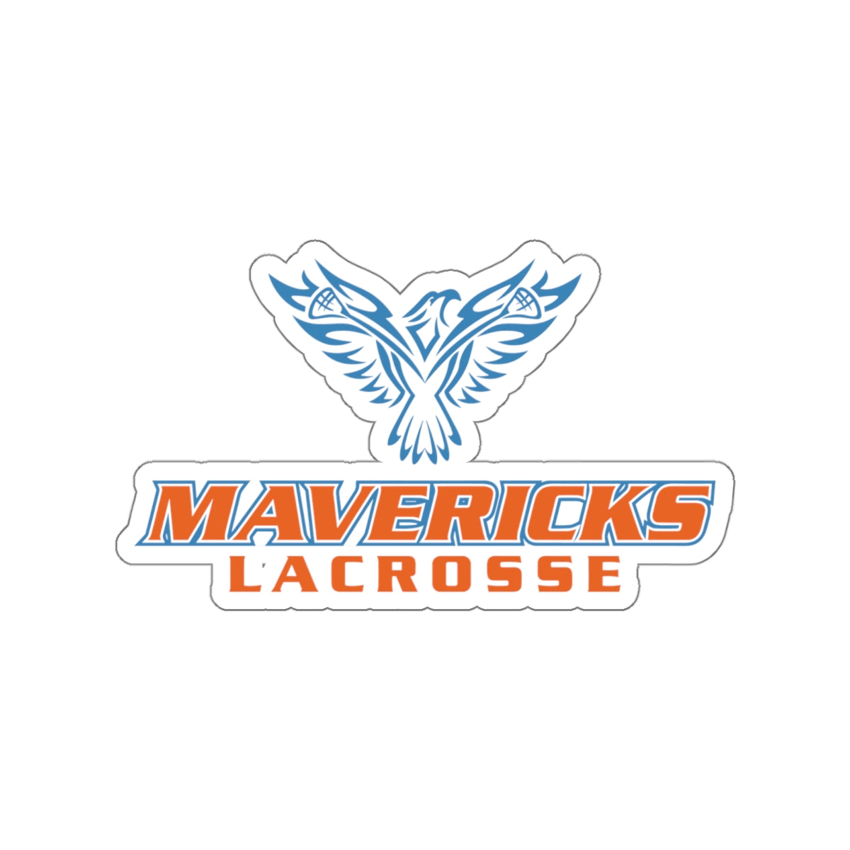Iowa Mavericks Die Cut Stickers