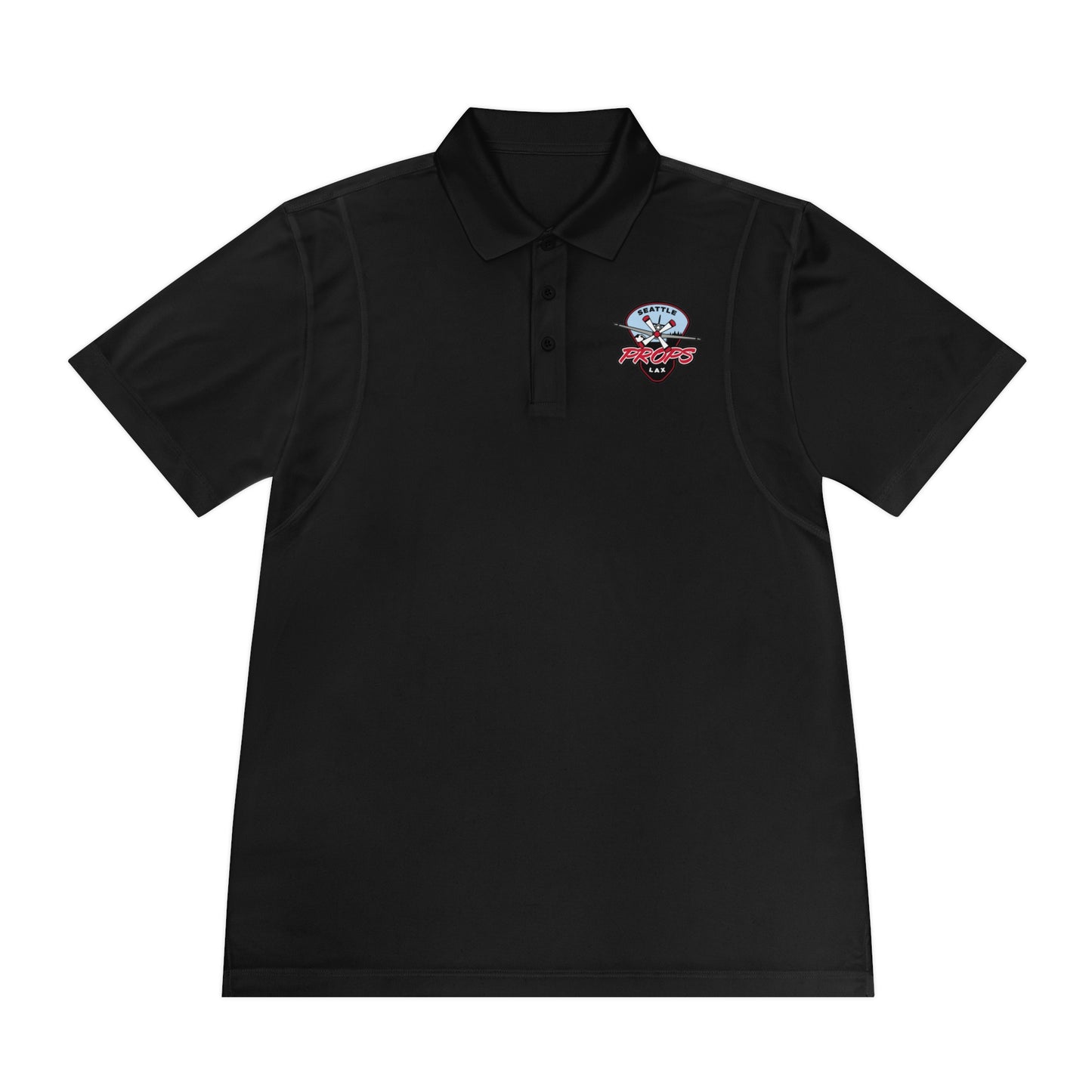 Adult Seattle Props Lacrosse Sport-Tek Performance Polo