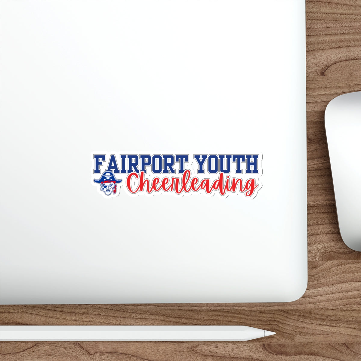 Fairport Football and Cheer Die-Cut Stickers
