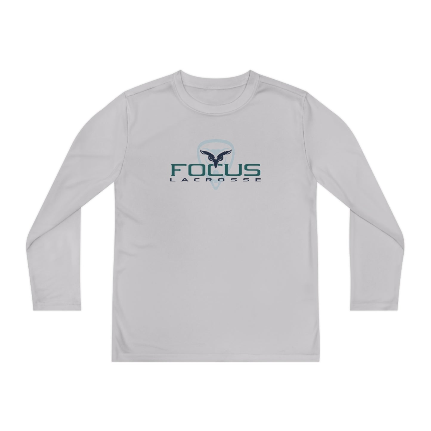 Youth Focus Lacrosse Sport-Tek Performance Long Sleeve Shirt