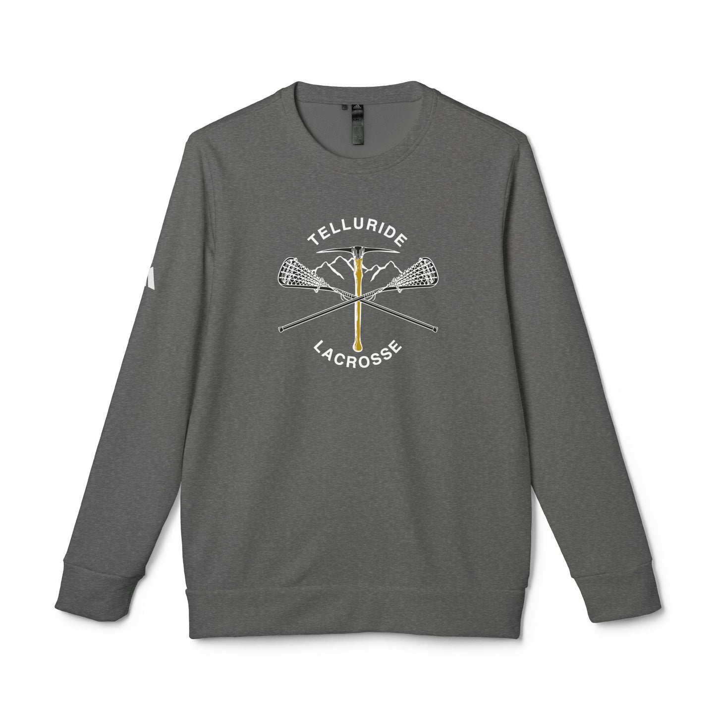 Adult Telluride Lacrosse Adidas Fleece Crewneck Sweatshirt