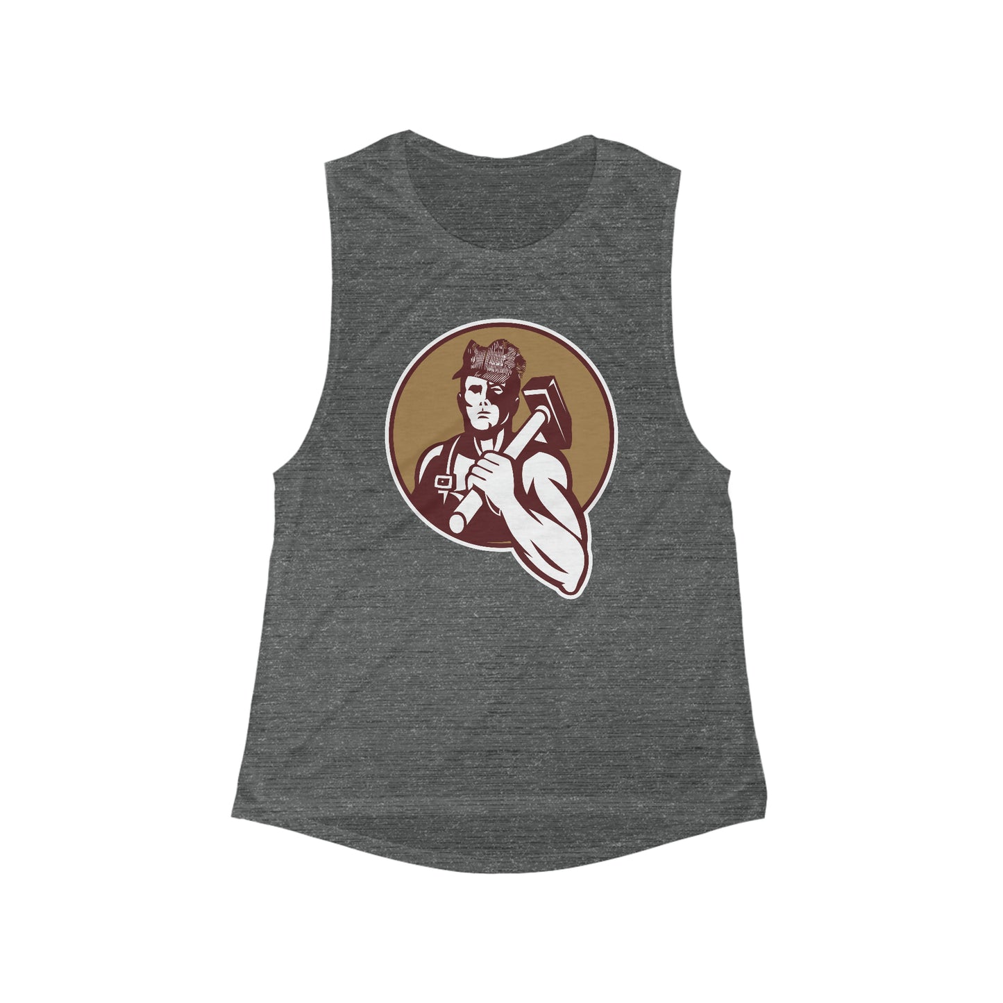 Women's Brunswick Wrestling Bella + Canvas Flowy Scoop Sport Tank