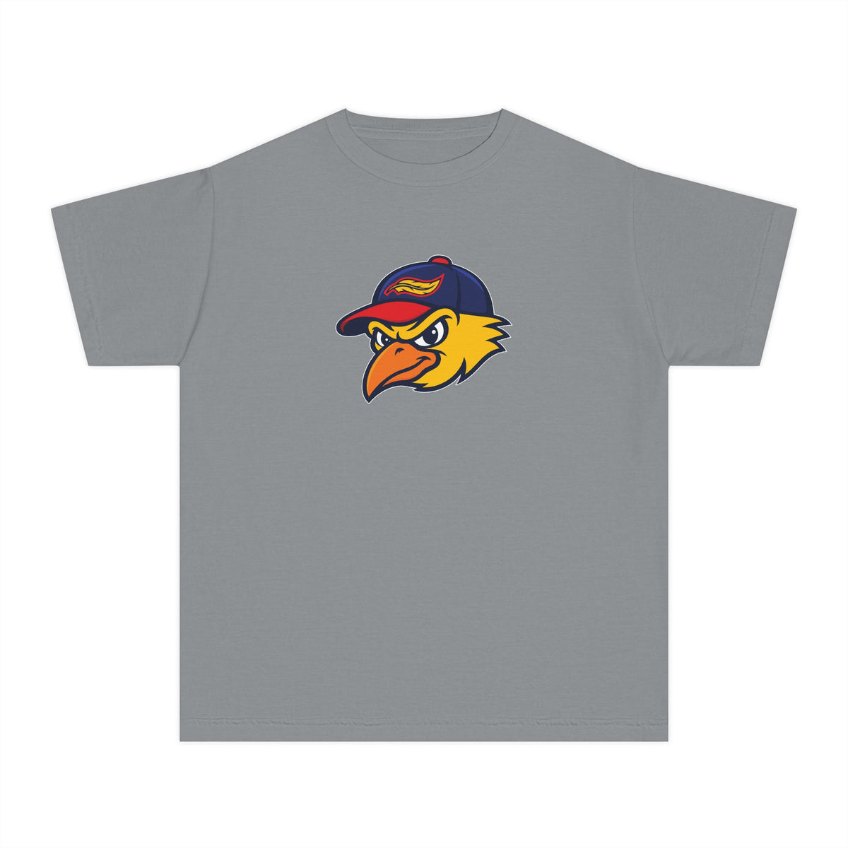 Youth Mudhens Youth Baseball Comfort Colors Garment Dyed T-Shirt