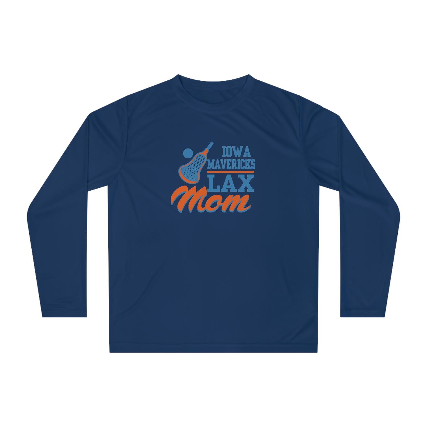 Adult Iowa Mavericks Team 365 Performance Long Sleeve Shirt