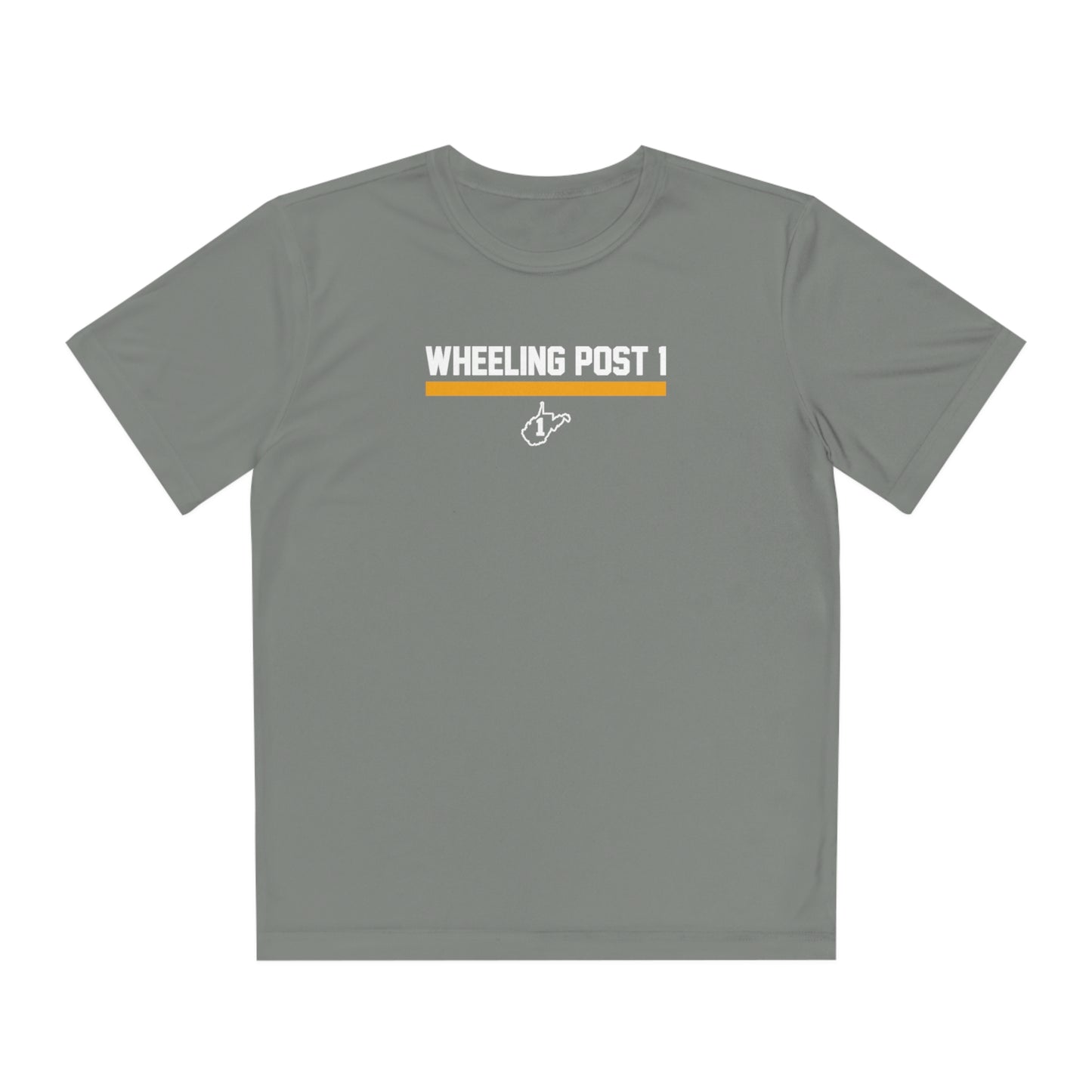 Youth Wheeling Post 1 Sport-Tek Performance T-shirt