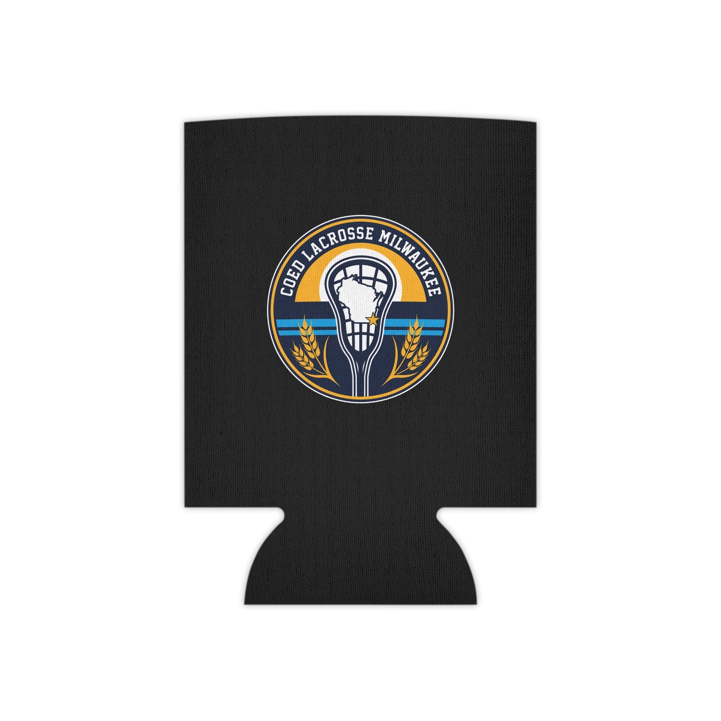 Milwaukee Coed Lacrosse Club Can Cooler 3-pack