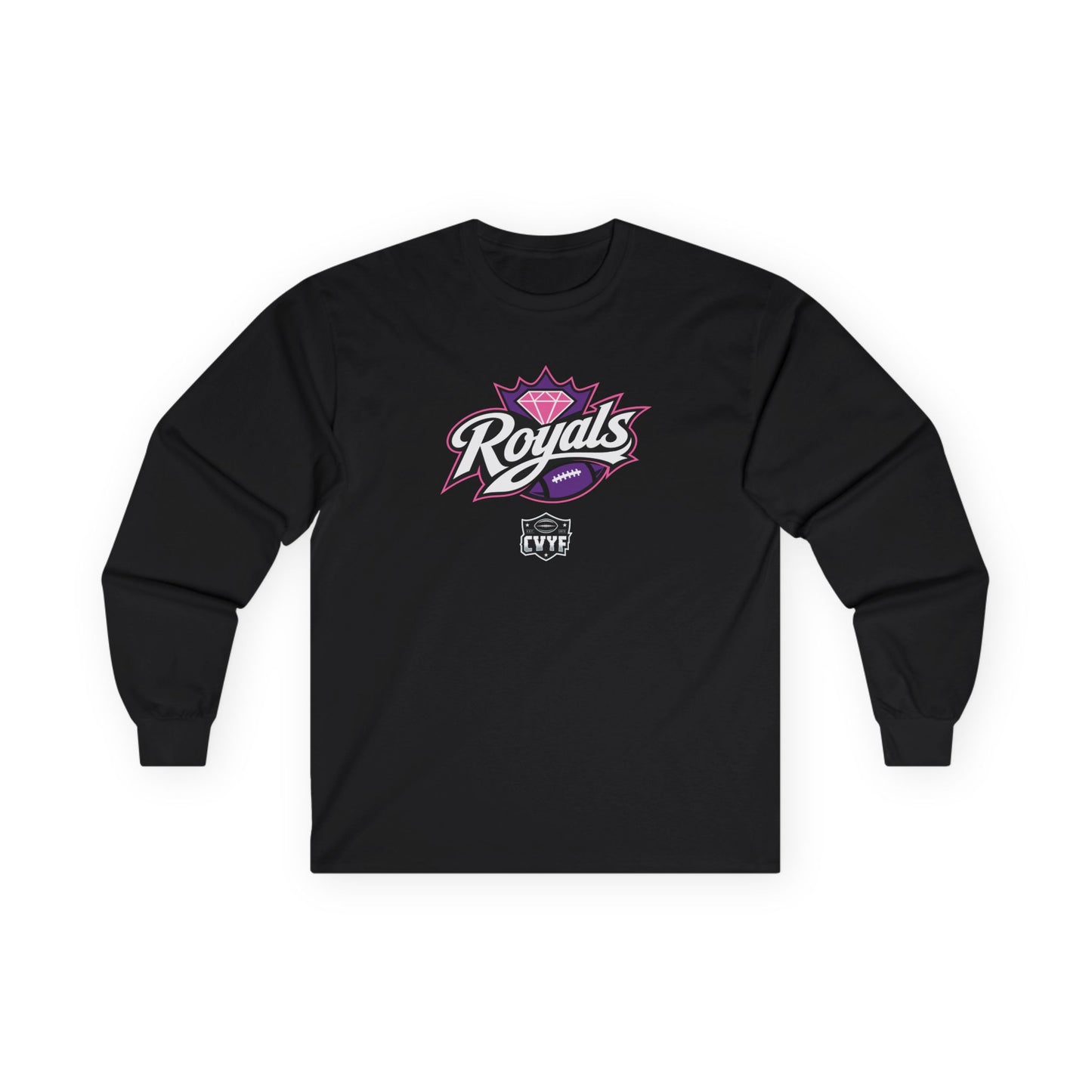 Adult Royals Gildan Ultra Cotton Long Sleeve