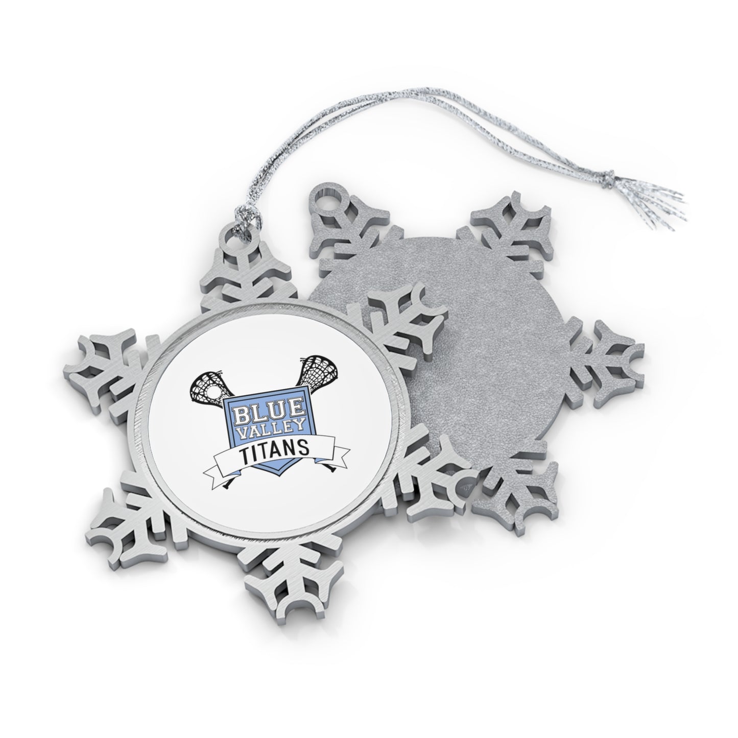 BV Titans Pewter Snowflake Ornament