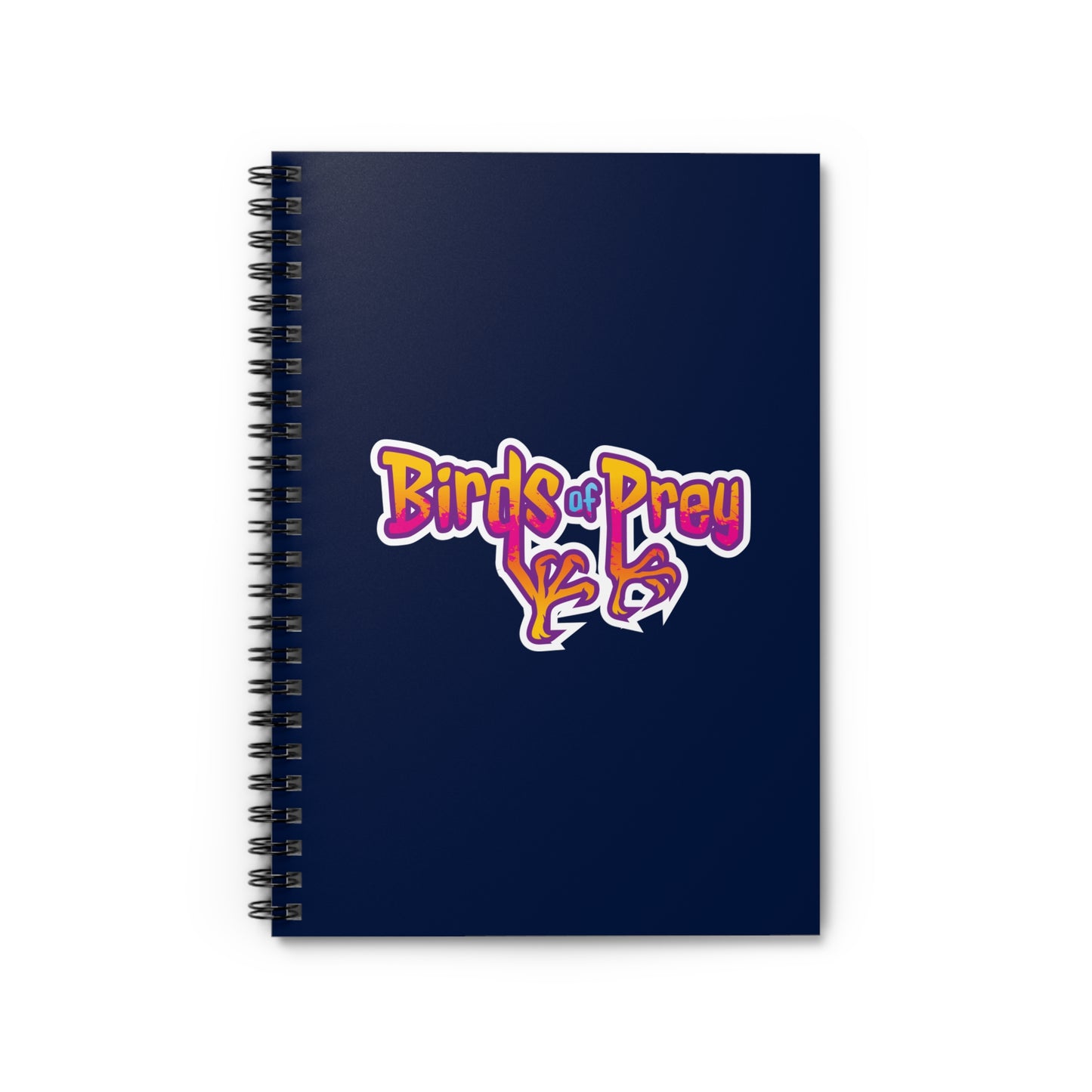 Birds of Prey Spiral Notebook - Ruled Line (8" x 6")