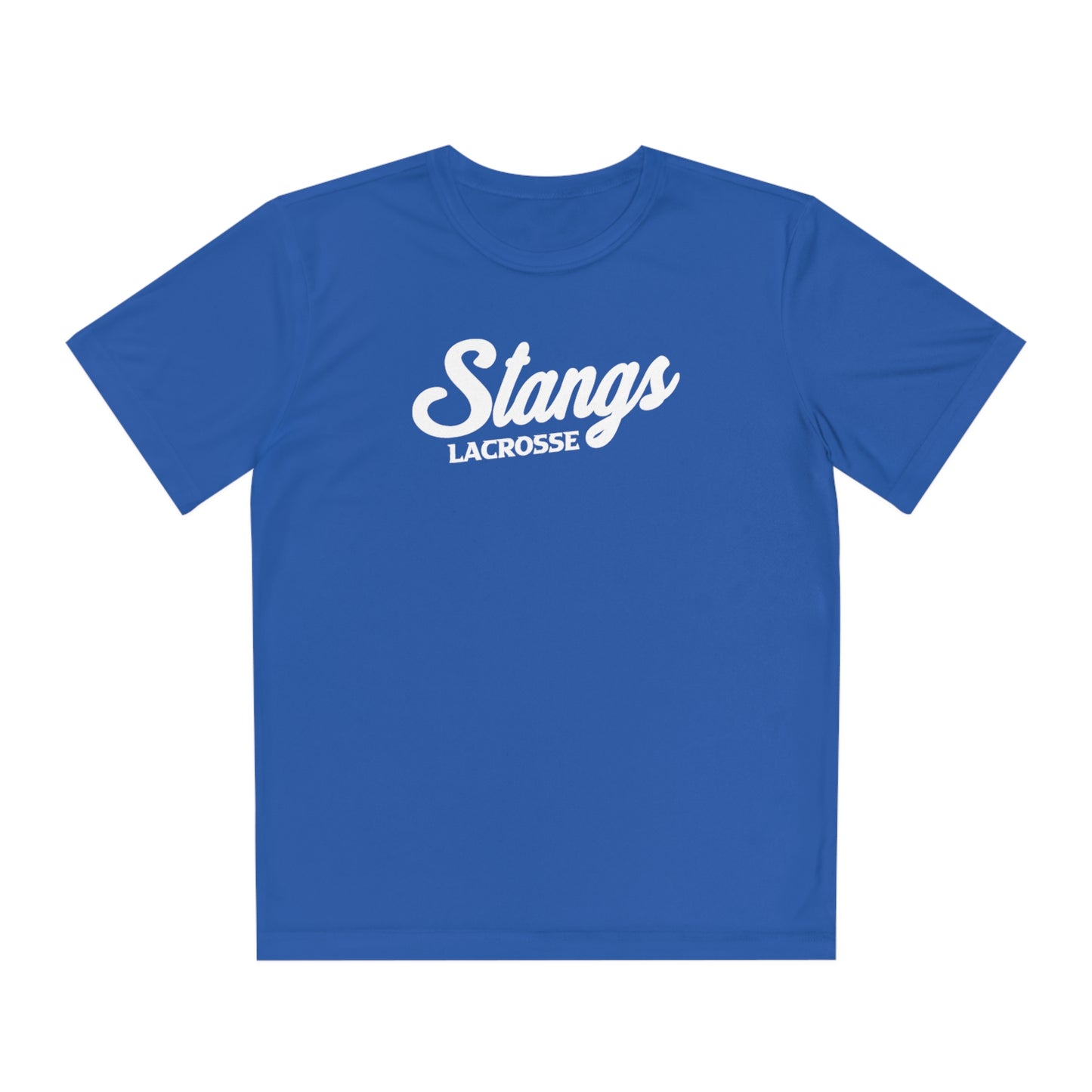 Youth Stangs Lacrosse Club Sport-Tek Performance Tee