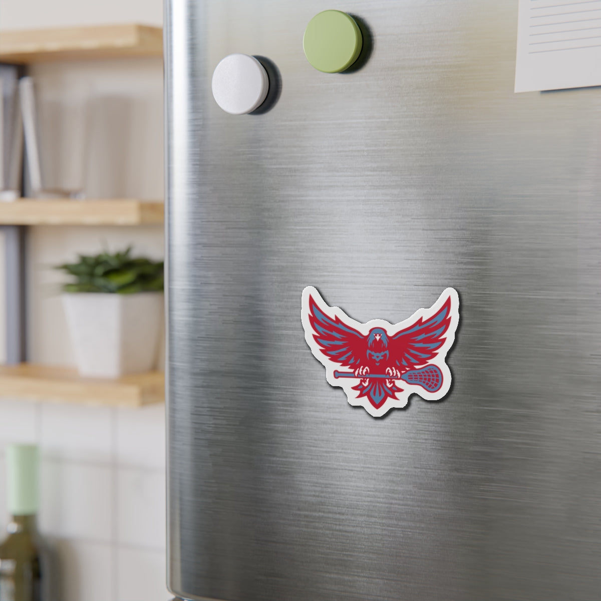 Crystal City Skyhawks Die-Cut Magnet