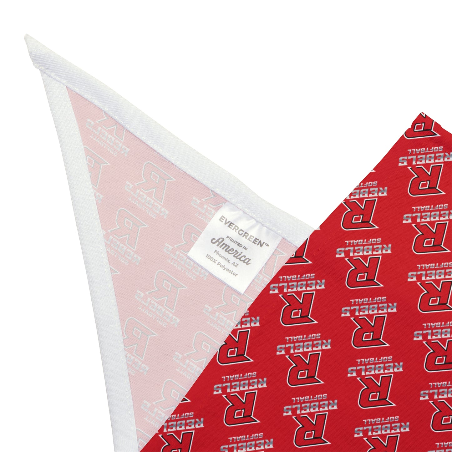Rebels Softball Pet Bandana