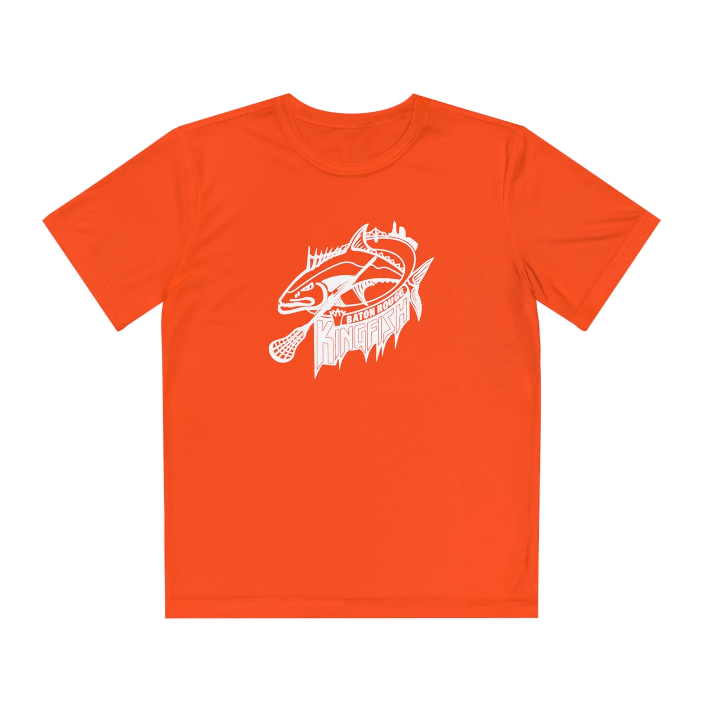 Youth Kingfish Lacrosse Sport-Tek Performance T-shirt