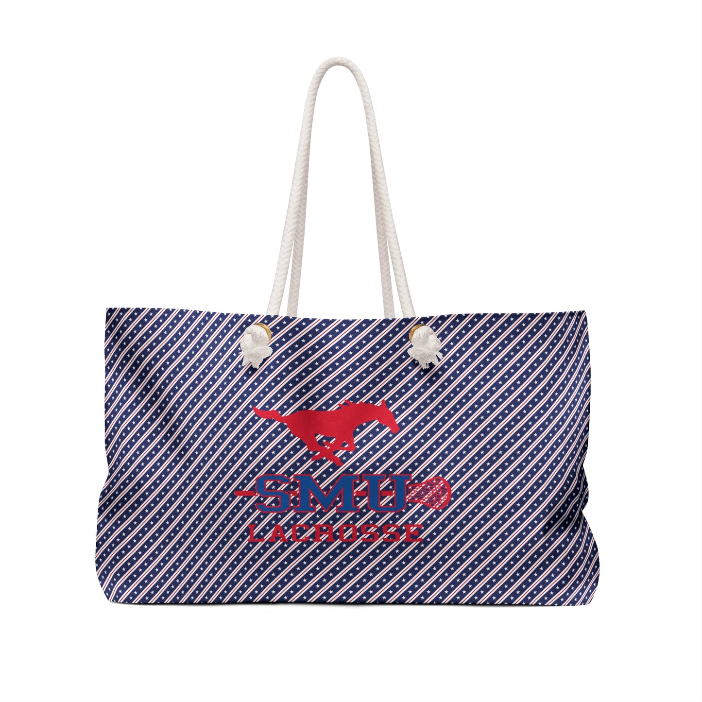 SMU Lacrosse Weekender Tote Bag