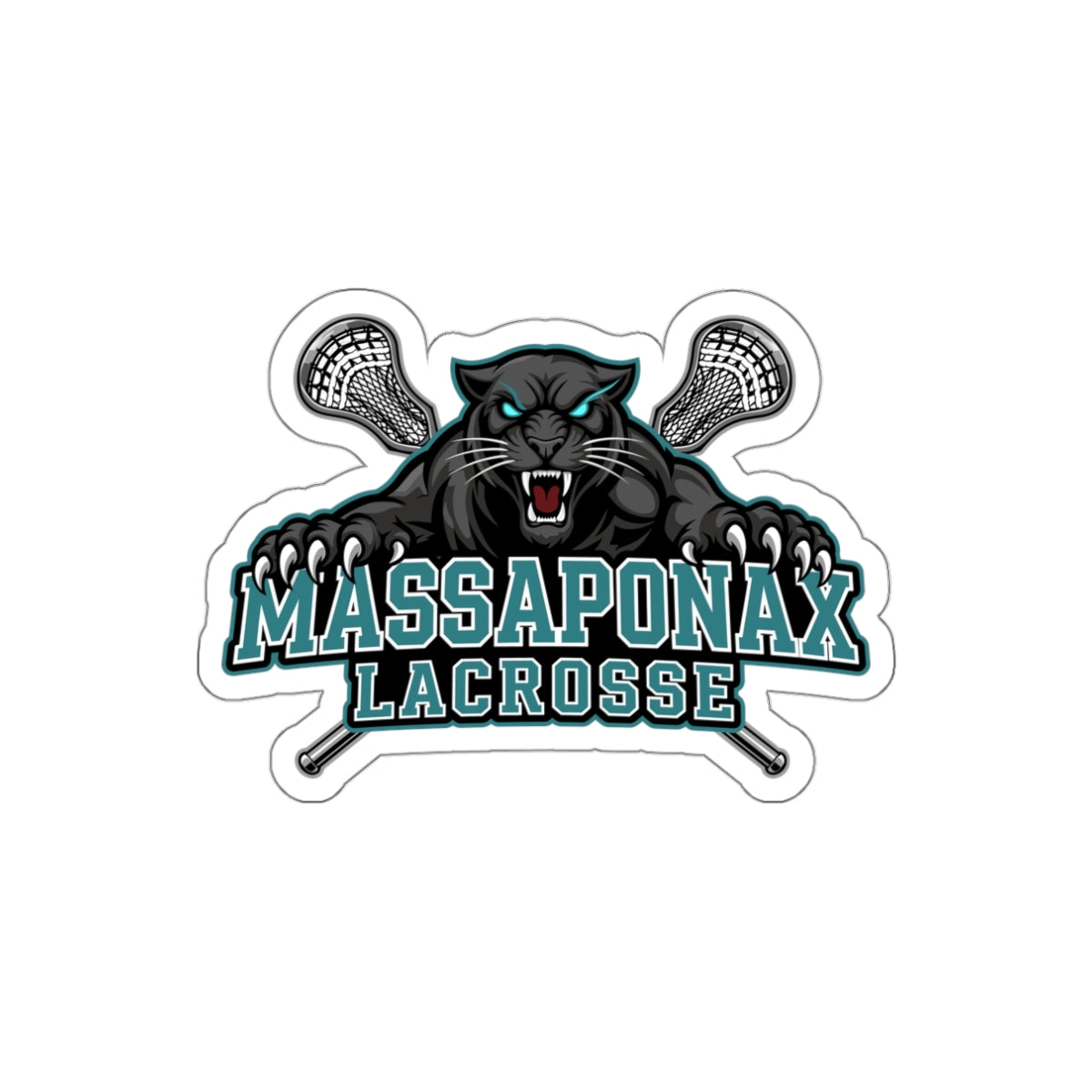 Massaponax Lacrosse Die-Cut Sticker