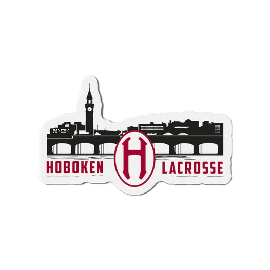 Hoboken Lacrosse Magnet