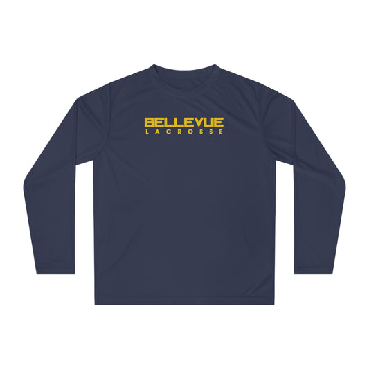 Adult Bellevue Lacrosse Performance Long Sleeve Shirt