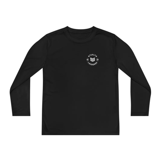 Youth Stealth Lacrosse Sport-Tek Performance Long Sleeve Shirt