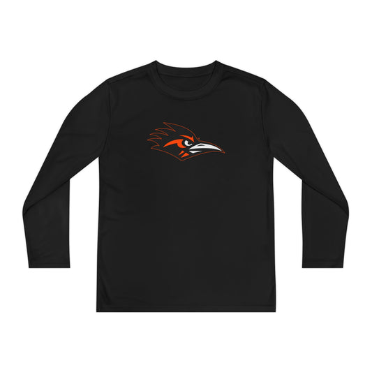 Youth Ellington Roadrunners Sport-Tek Performance Long Sleeve Shirt
