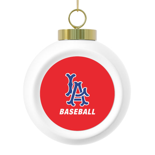 Los Alamitos Baseball Christmas Ball Ornament