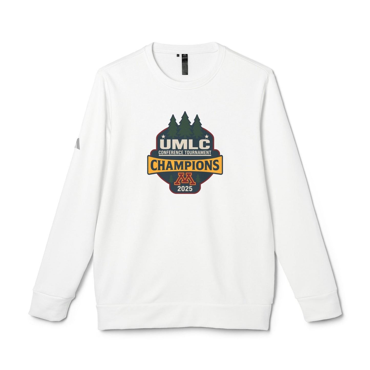 Adult Minnesota Lacrosse Adidas Fleece Crewneck
