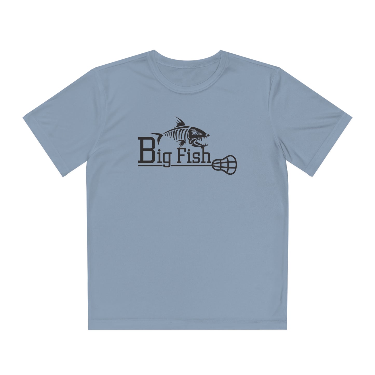 Youth Big Fish Lacrosse Sport-Tek Performance T-shirt