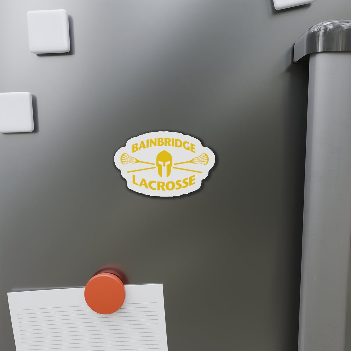 Bainbridge Lacrosse Die-Cut Magnet