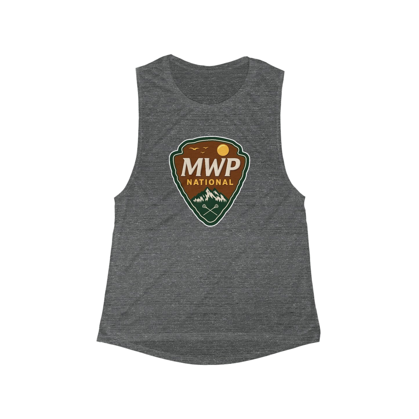 Women's MWP National Bella + Canvas Flowy Scoop Sport Tank