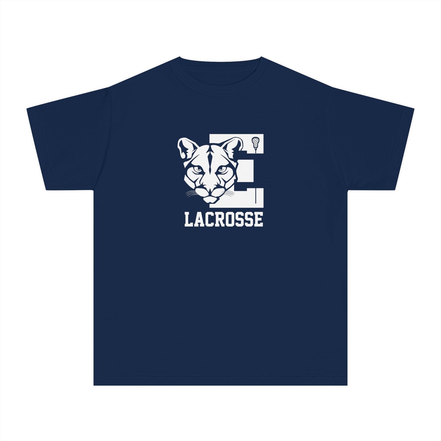 Youth Evergreen Lacrosse Comfort Colors Garment-Dyed T-Shirt