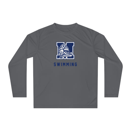 Adult Maclay Swimming Team 365 Performance Long Sleeve Shirt