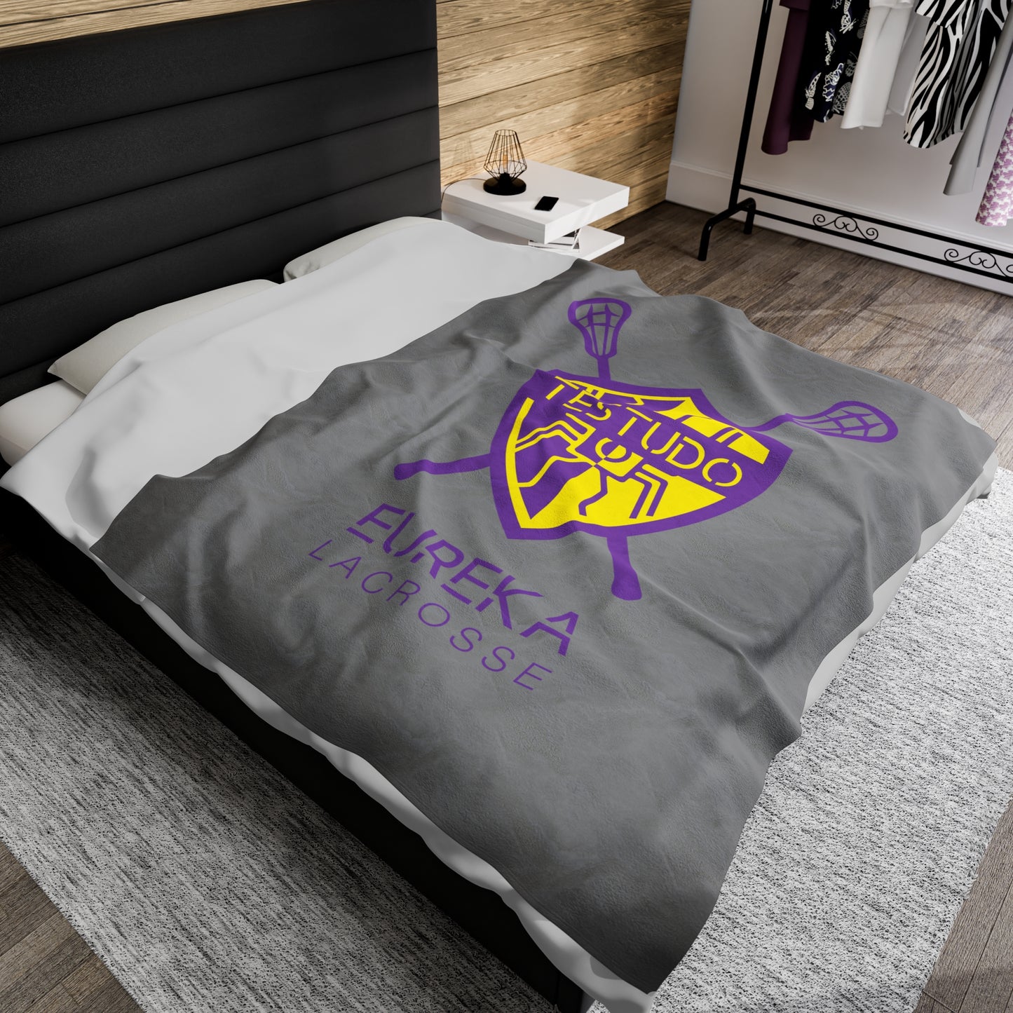 EHSWLAX Velveteen Plush Blanket (60" x 80")