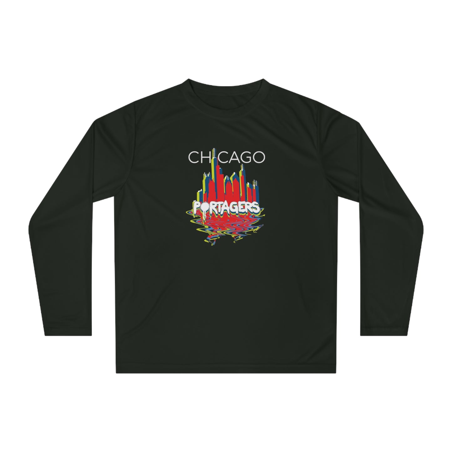 Adult Chicago Portagers Team 365 Performance Long Sleeve Shirt