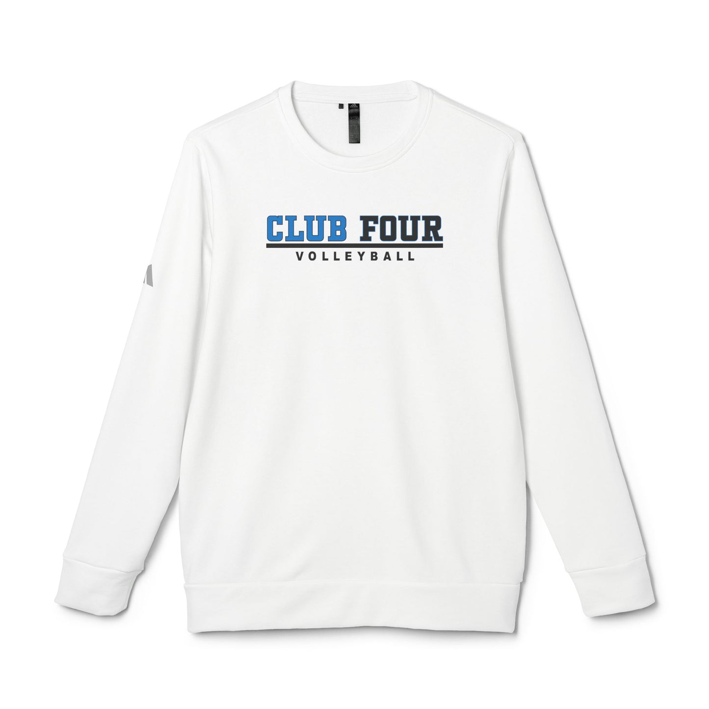 Adult Club Four Volleyball Adidas Fleece Crewneck Sweatshirt