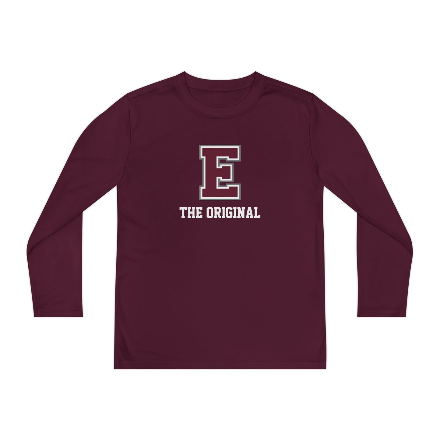 Youth Edmond Memorial High School Bulldogs football Team Sport-Tek Performance Long Sleeve