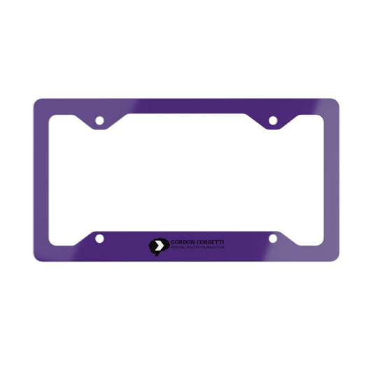 Mental Agility Metal License Plate Frame