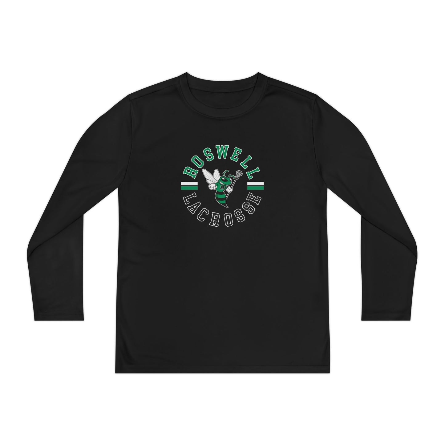 Youth Jr Hornets Lacrosse Sport-Tek Performance Long Sleeve Shirt