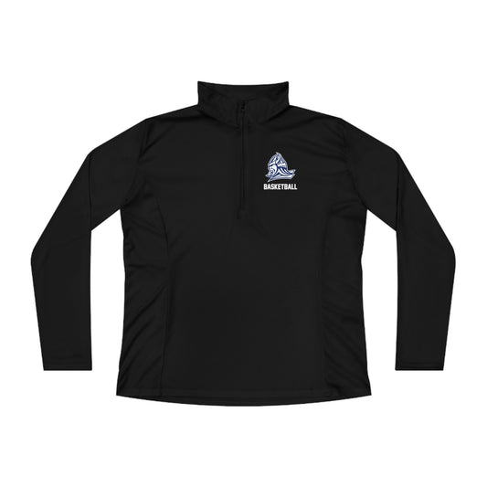 Women's Maclay Basketball  Quarter-Zip Pullover