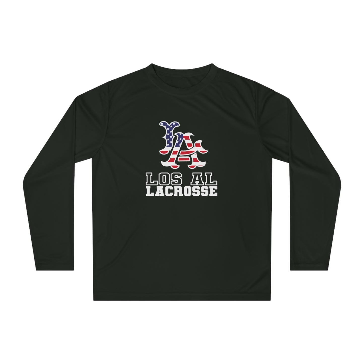 Adult Los Al Lacrosse Team 365 Performance Long Sleeve Shirt