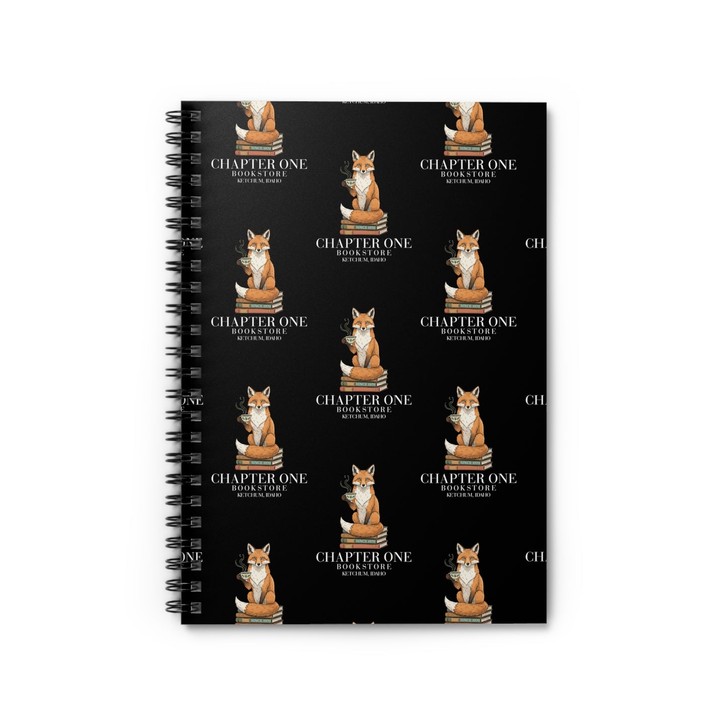 Chapter One Bookstore Spiral Notebook - Ruled Line  (8" x 6")