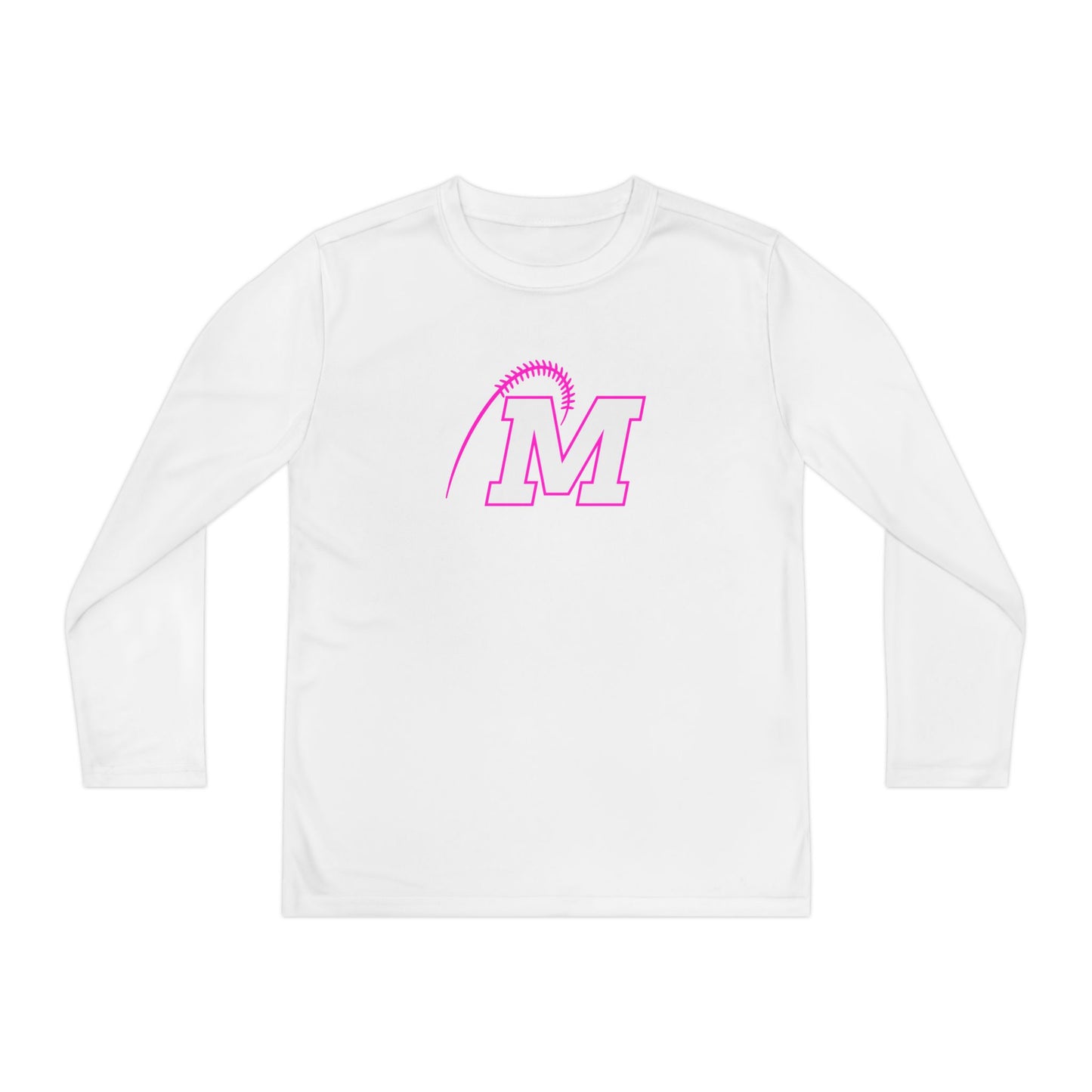 Girl's Milwood Little League Sport-Tek Performance Long Sleeve Shirt