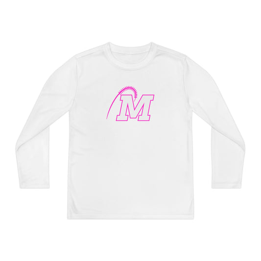 Girl's Milwood Little League Sport-Tek Performance Long Sleeve Shirt