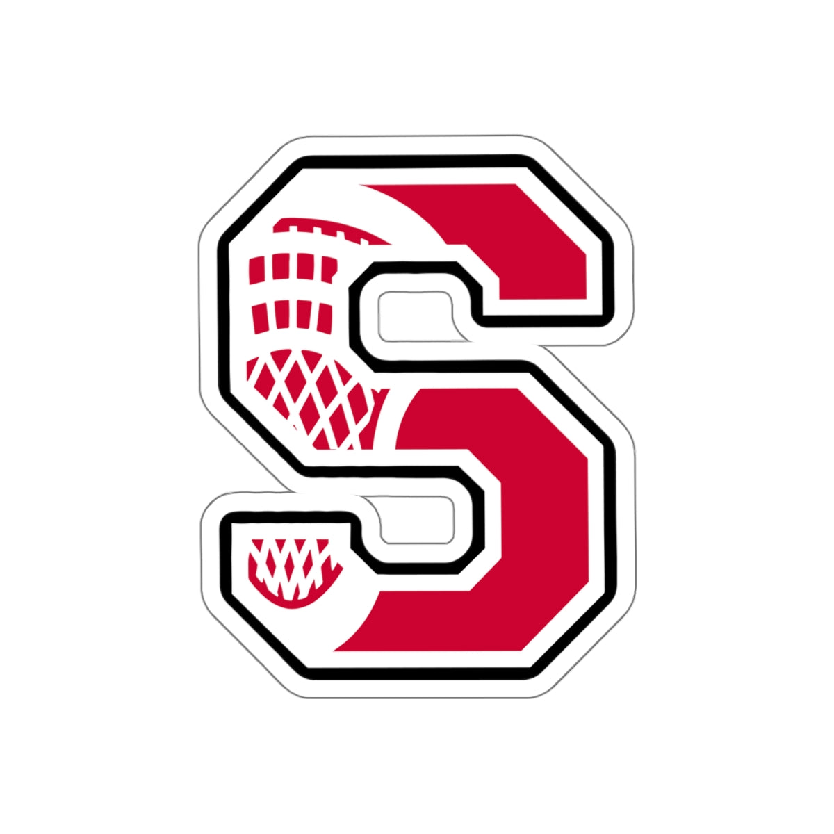 Mountain Ridge Sentinels Lacrosse Die-Cut Stickers