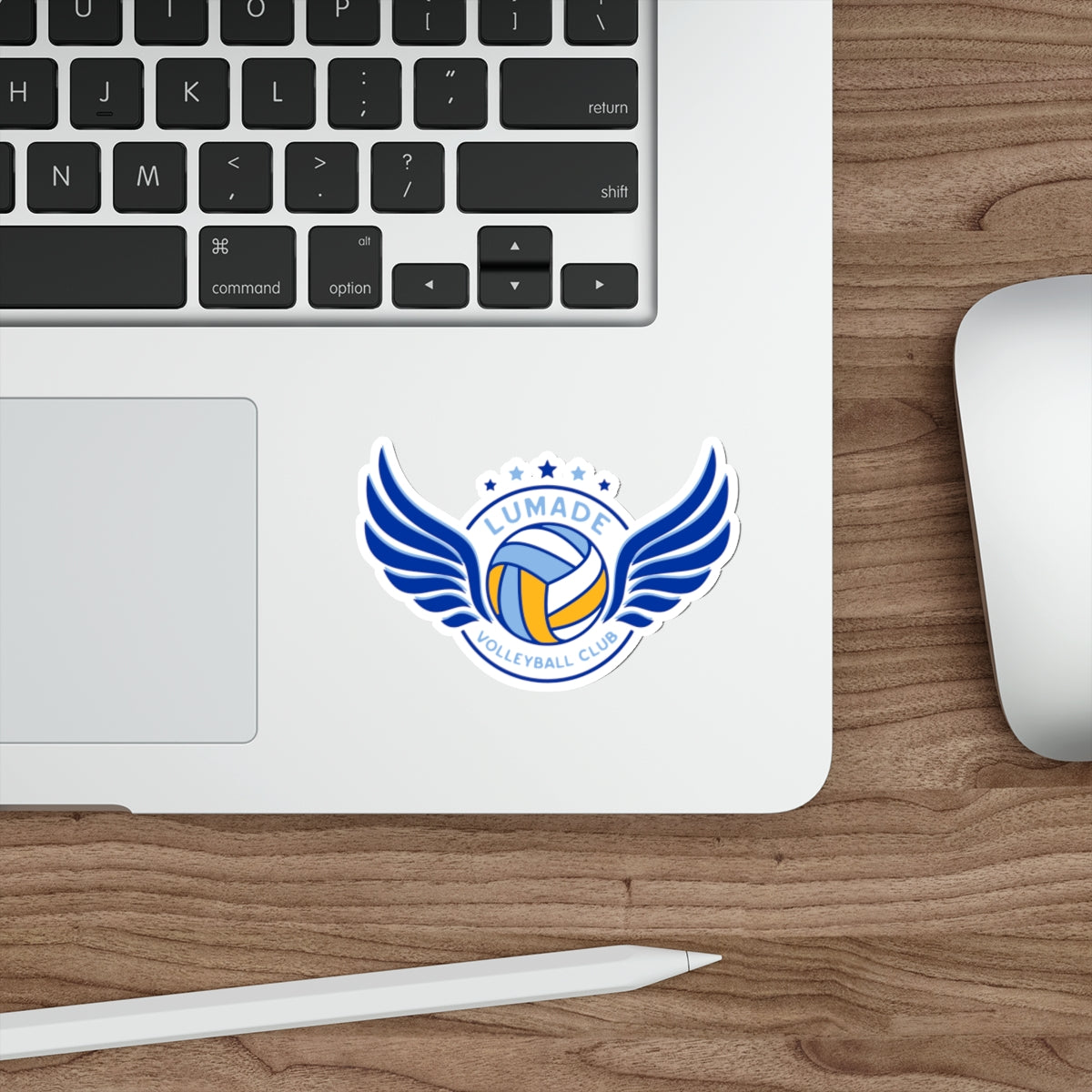 Lumade Volleyball Die Cut Stickers