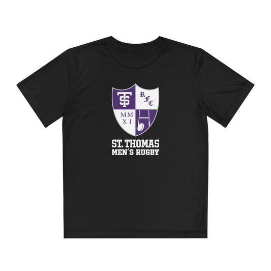 Youth UST Rugby Sports Sport-Tek Performance Tee