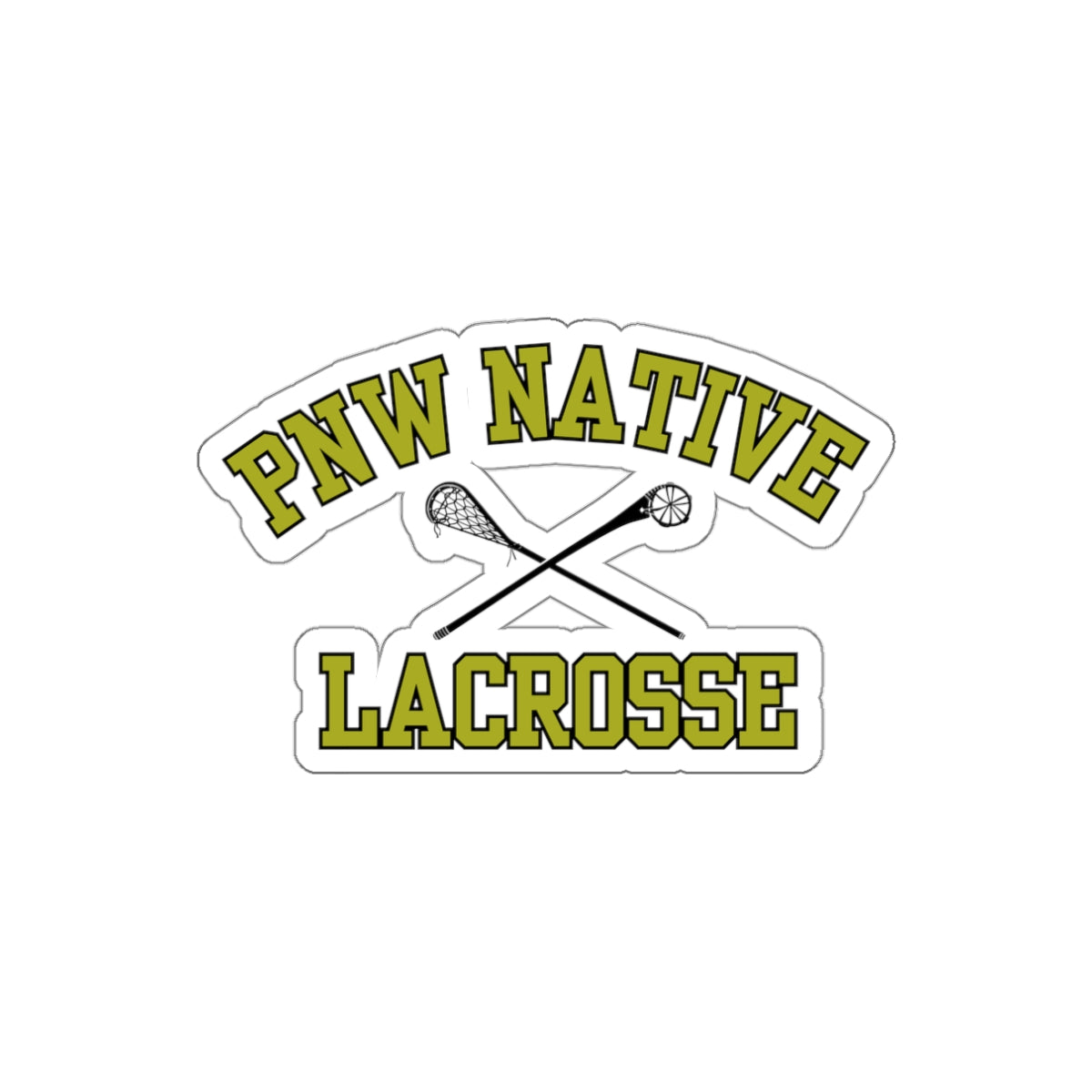 PNN Lacrosse Die-Cut Sticker