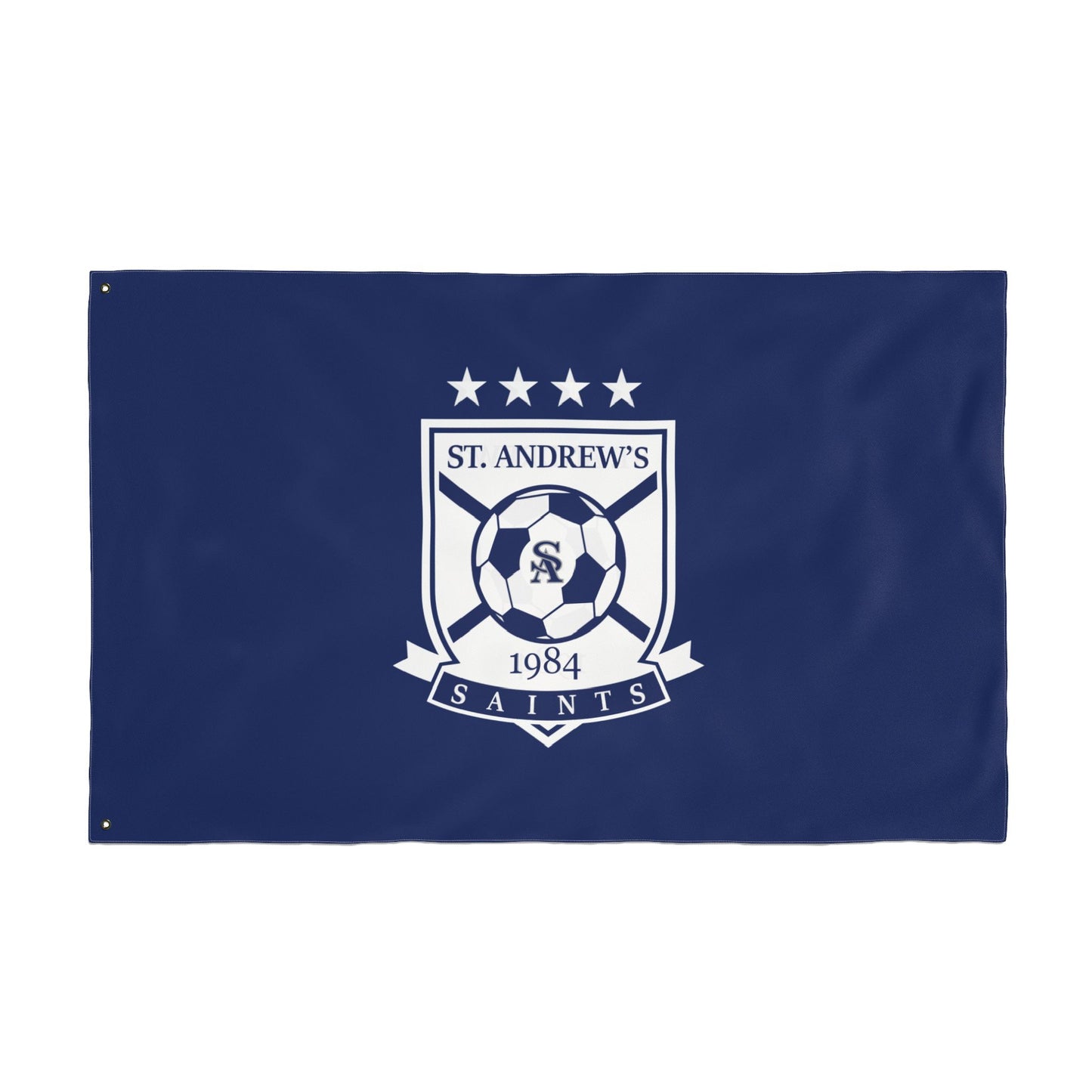 Saints Soccer Double Sided Flag (36" x 60")