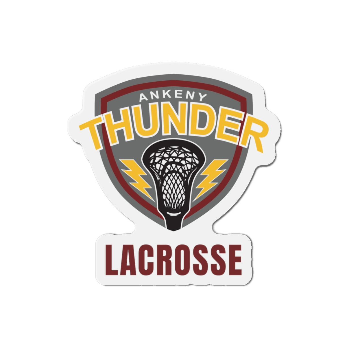 Thunder Die-Cut Magnet
