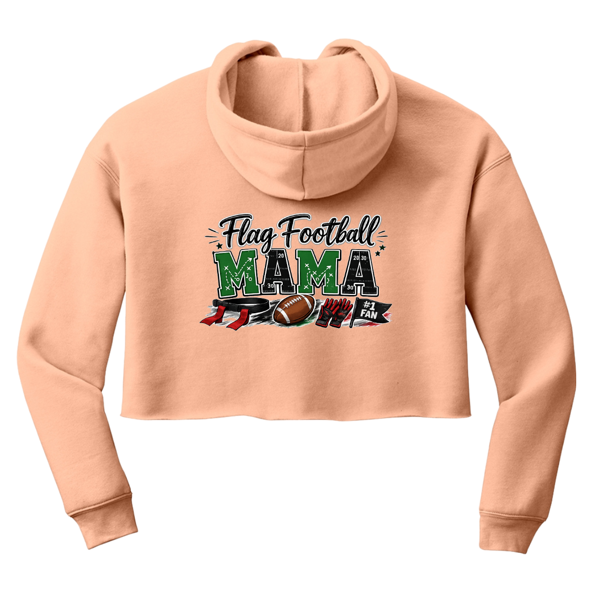 Women's Lady Rebels Cropped Hoodie